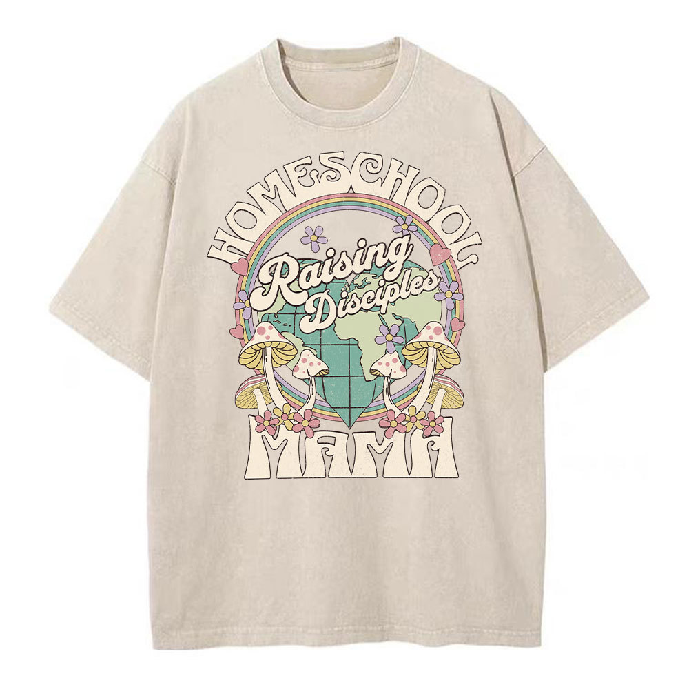 Raising Disciples Chrsitian Washed T-Shirt