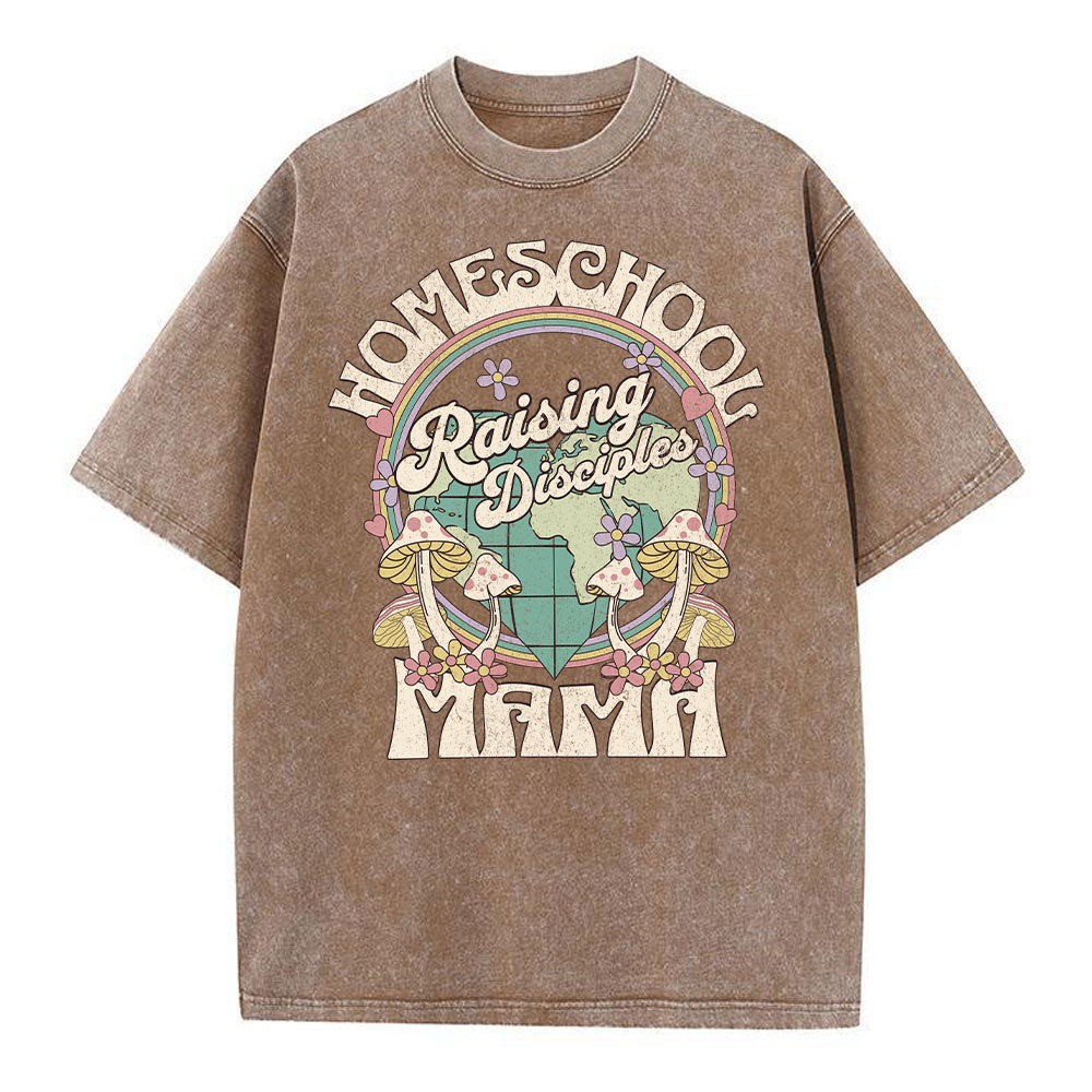 Raising Disciples Chrsitian Washed T-Shirt