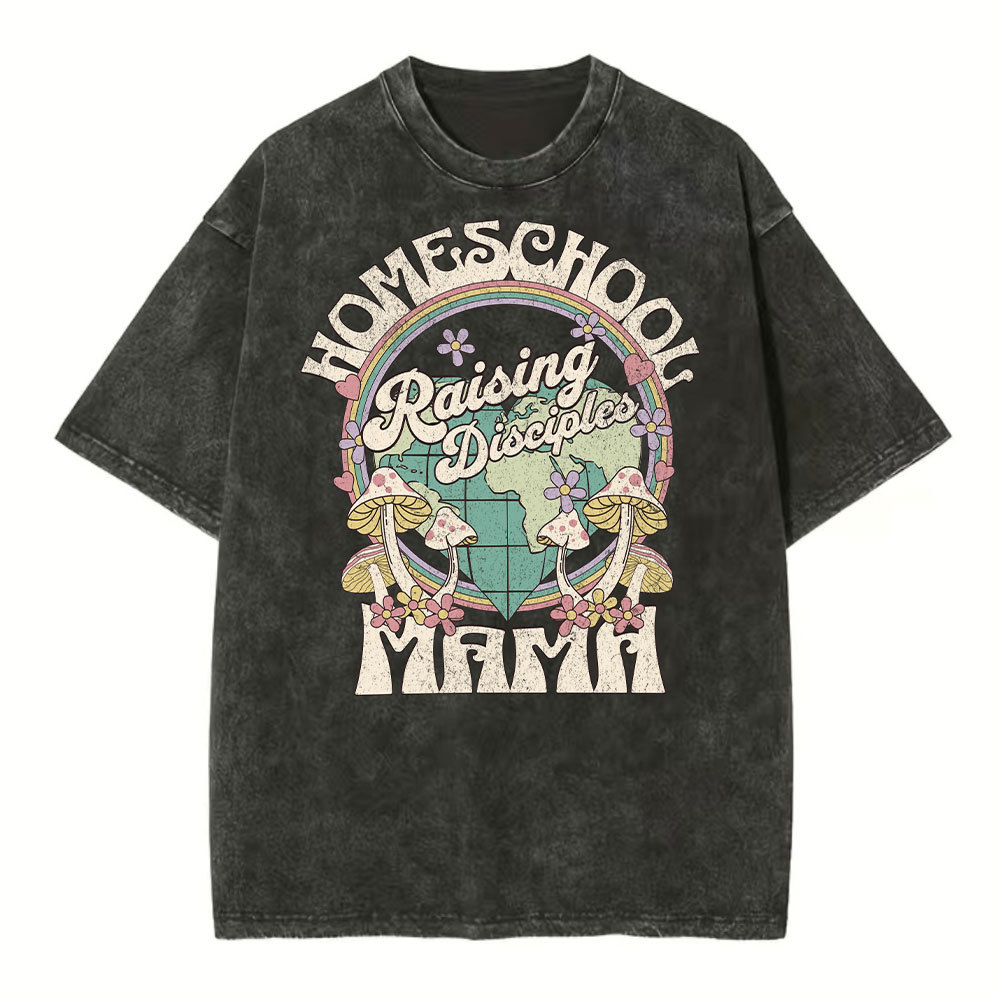 Raising Disciples Chrsitian Washed T-Shirt
