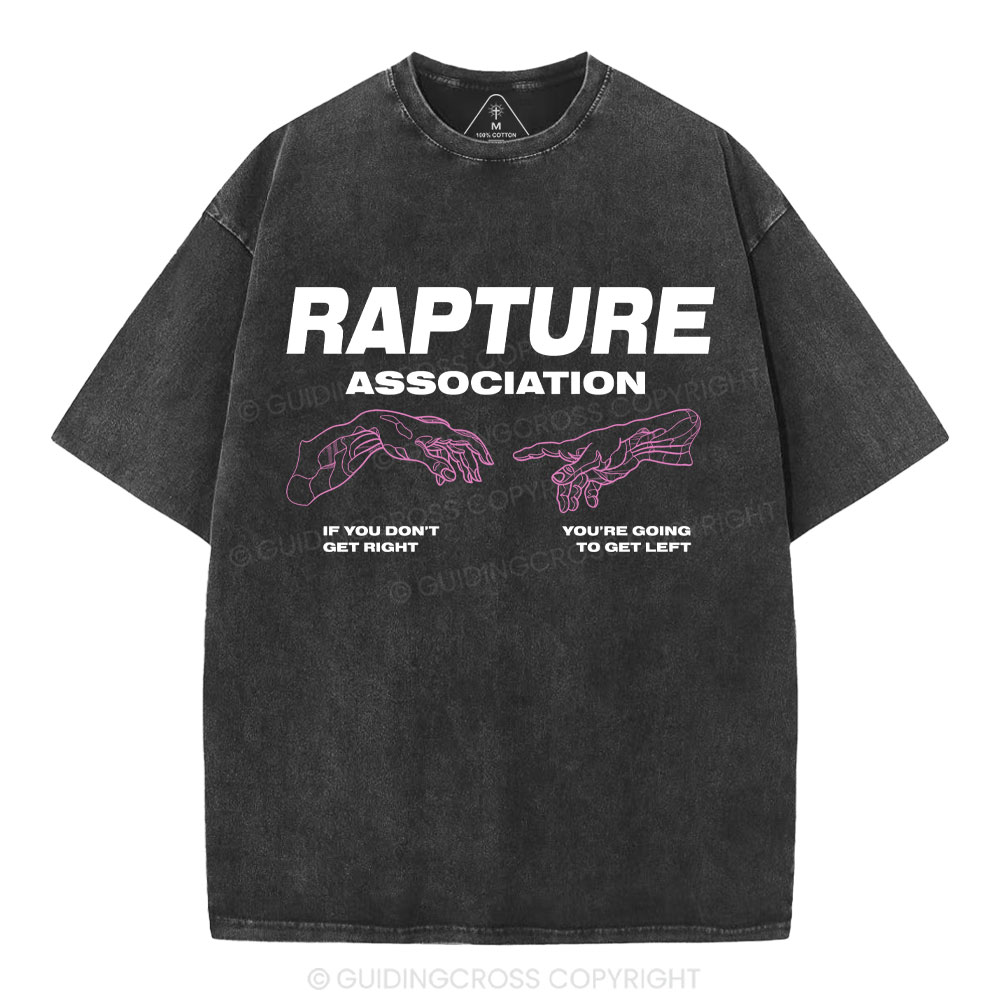 Rapture  Christian Washed T-Shirt