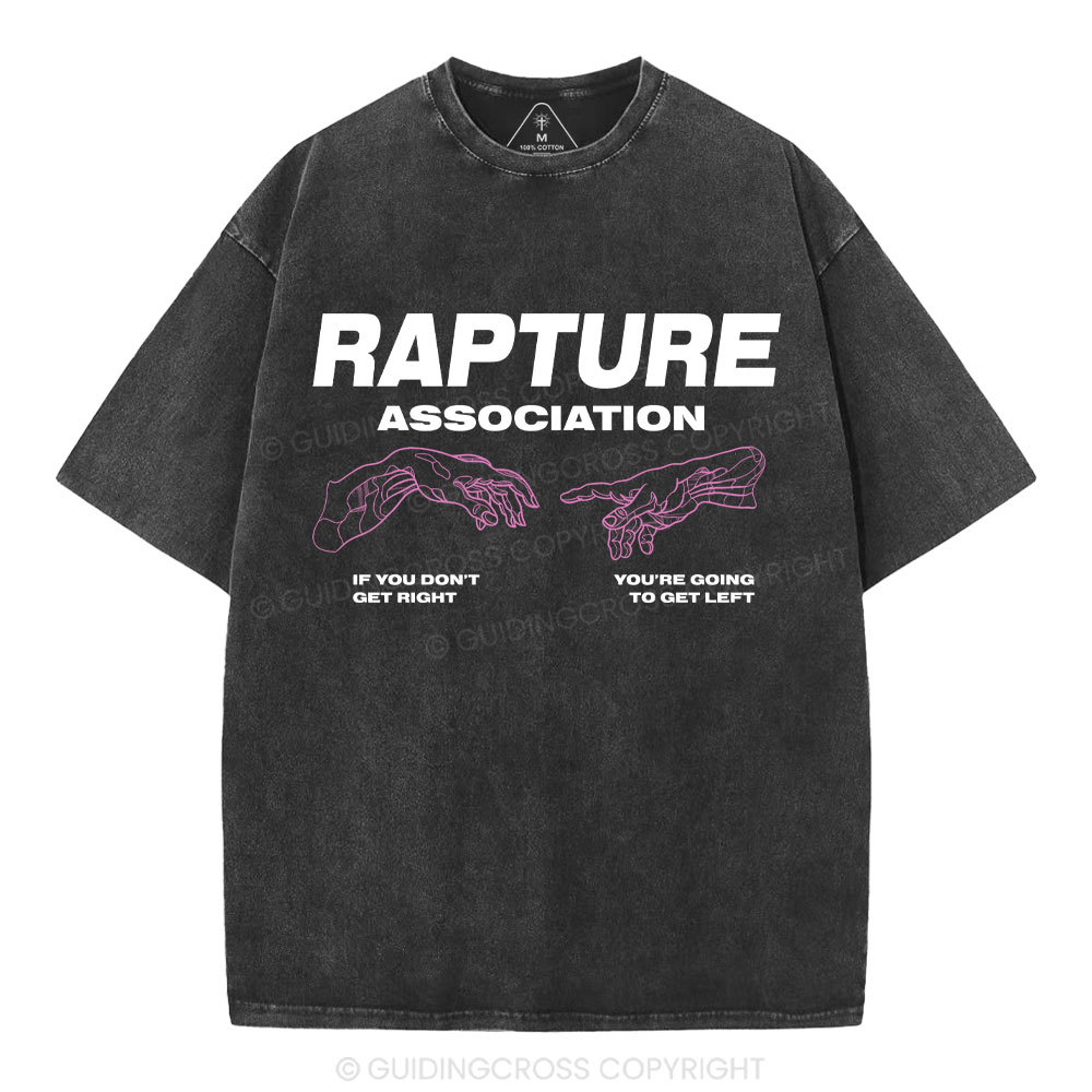 Rapture  Christian Washed T-Shirt