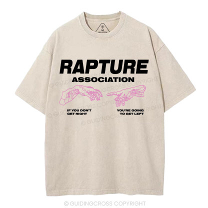 Rapture  Christian Washed T-Shirt