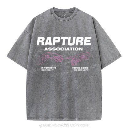 Rapture  Christian Washed T-Shirt