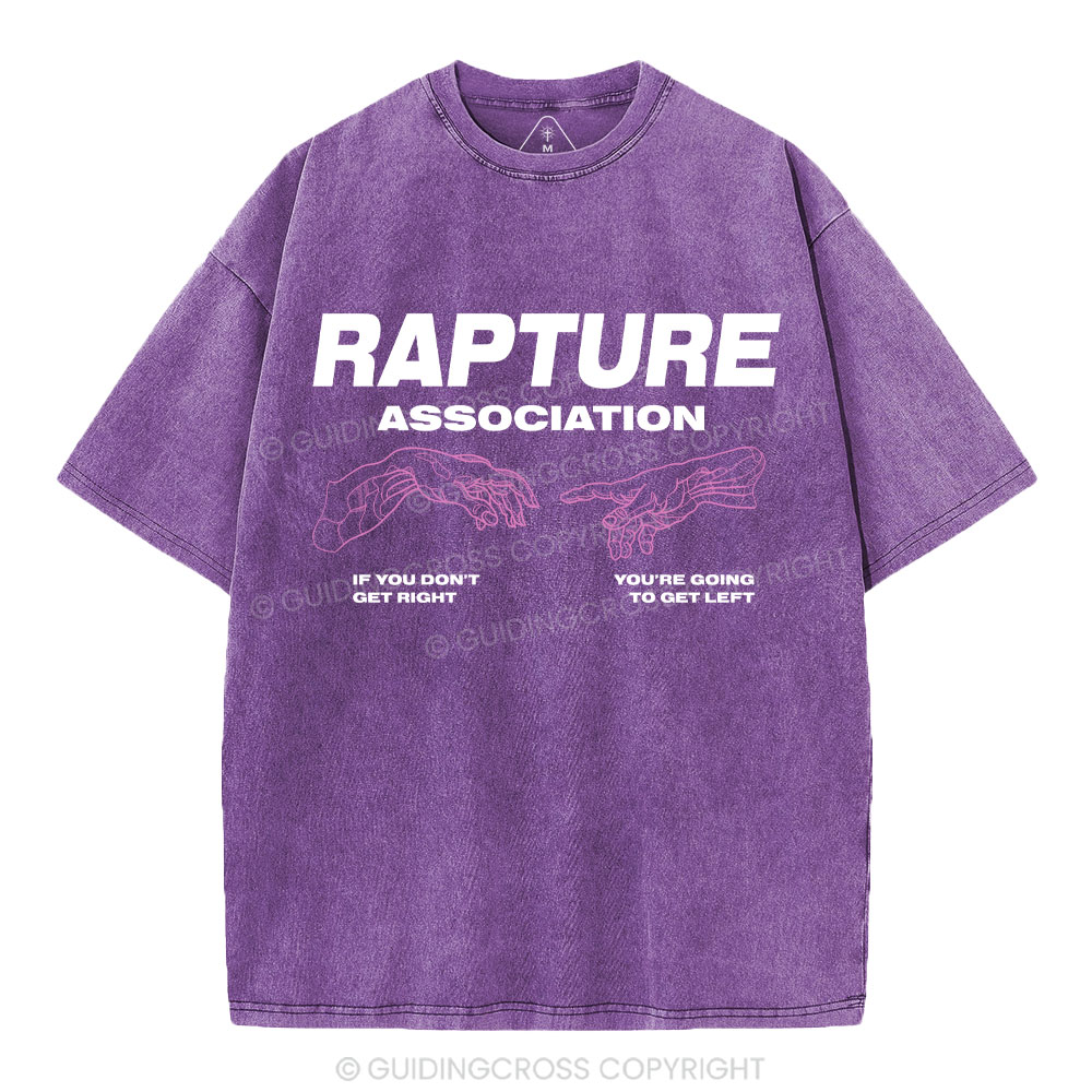 Rapture  Christian Washed T-Shirt
