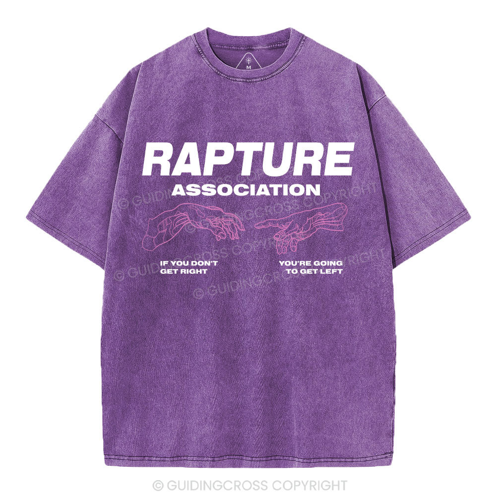 Rapture  Christian Washed T-Shirt