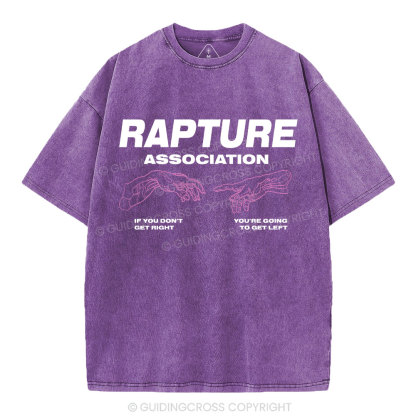 Rapture  Christian Washed T-Shirt
