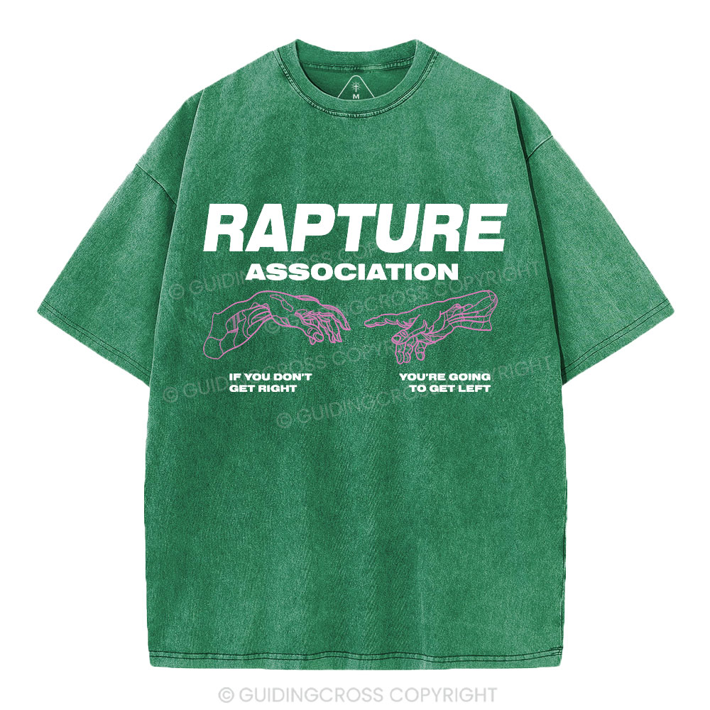 Rapture  Christian Washed T-Shirt
