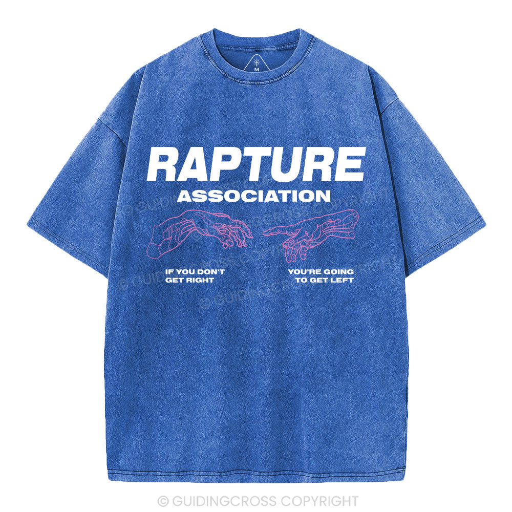 Rapture  Christian Washed T-Shirt