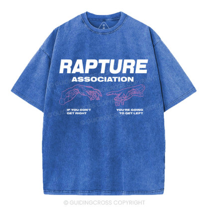 Rapture  Christian Washed T-Shirt