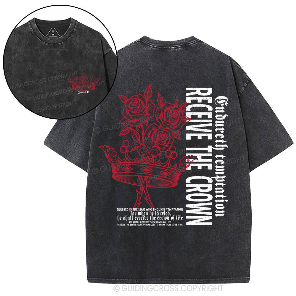 New-Sample Christian Washed T-Shirt Sale - GuidingCross