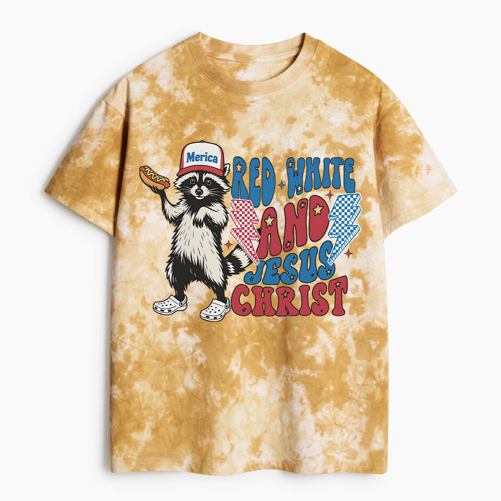 Sample Heavy Cotton Tie Dye T-Shirt Sale - GuidingCross