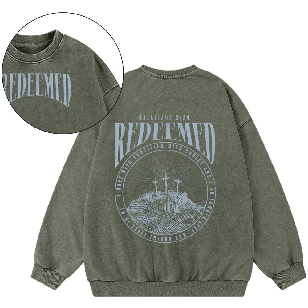 Redeemed Christian Washed Sweatshirt