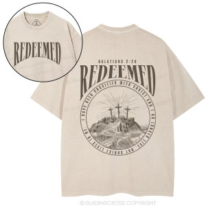 Image of Redeemed Christian Washed T-Shirt