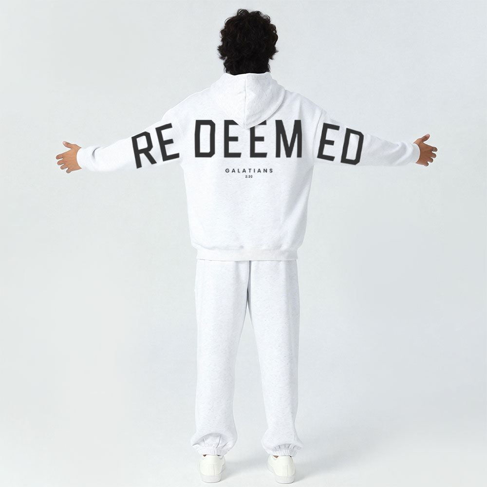 Redeemed Guidingcross Premium Christian Fleece Hoodie