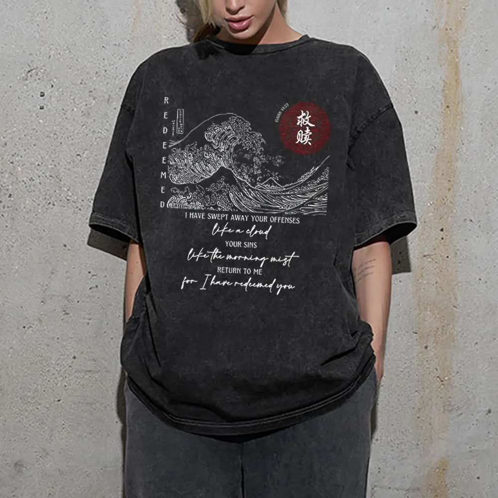 Redeemed Vintage Christian Washed T-Shirt