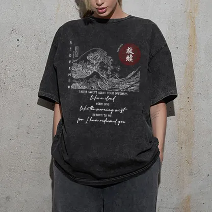 Redeemed Vintage Christian Washed T-Shirt