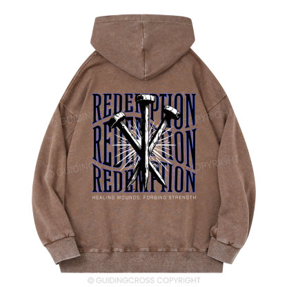 Redemption Streetwear Christian Washed Hoodie