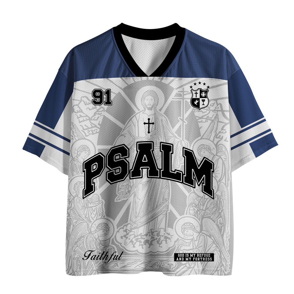 Refuge And Fortress Christian Mesh Jersey