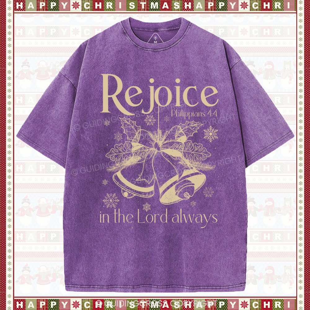 Rejioce Christian Washed T-Shirt