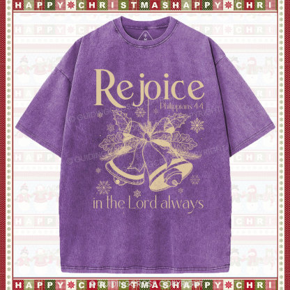 Rejioce Christian Washed T-Shirt