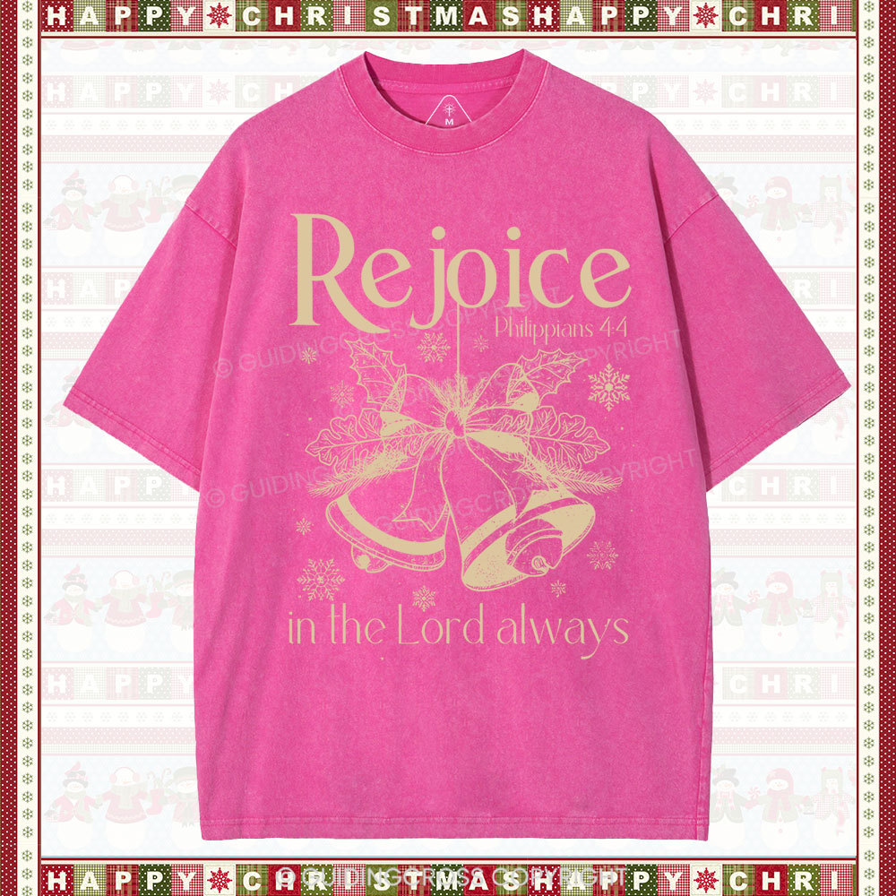 Rejioce Christian Washed T-Shirt
