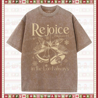 Rejioce Christian Washed T-Shirt