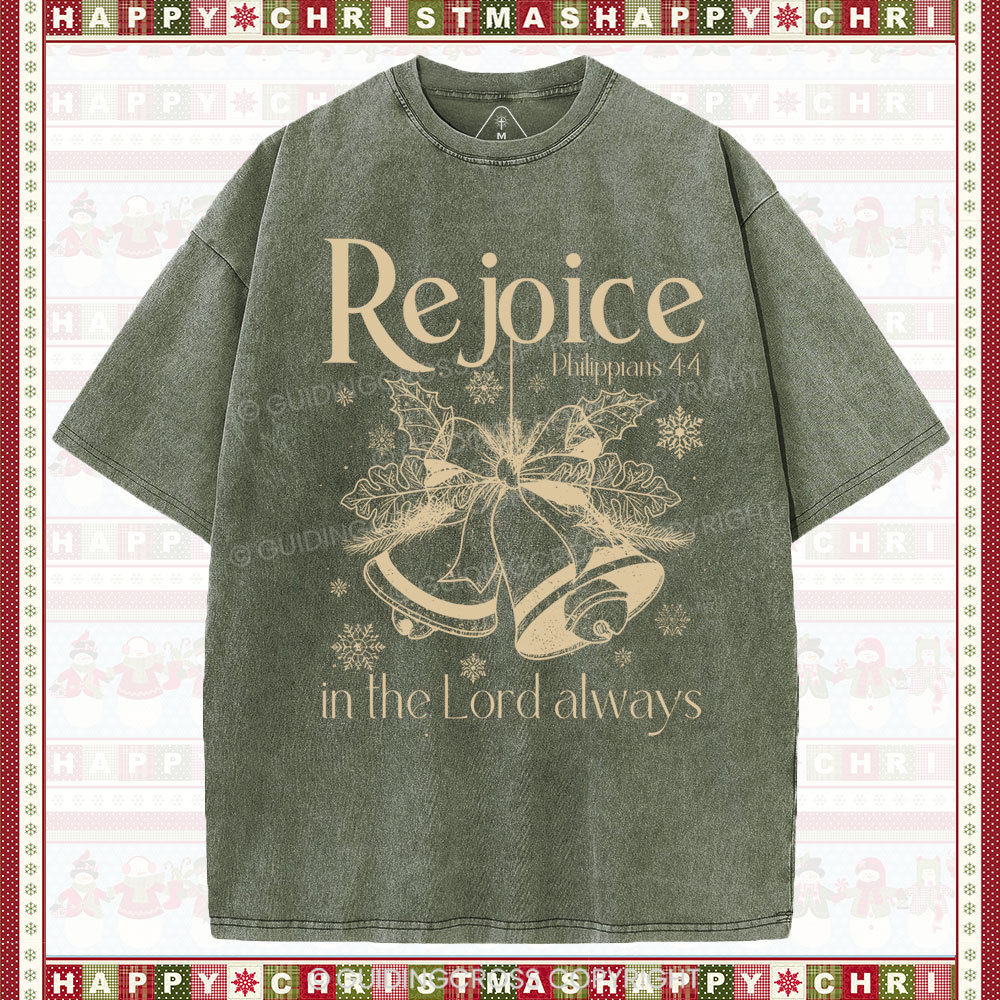 Rejioce Christian Washed T-Shirt