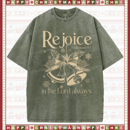 Rejioce Christian Washed T-Shirt