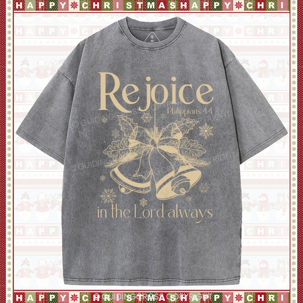 Rejioce Christian Washed T-Shirt