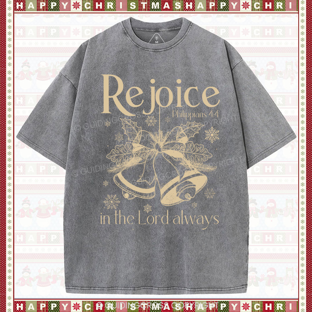 Rejioce Christian Washed T-Shirt