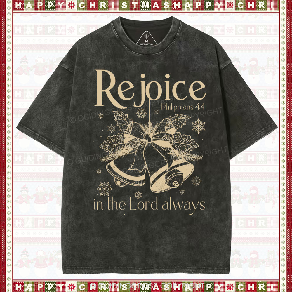 Rejioce Christian Washed T-Shirt
