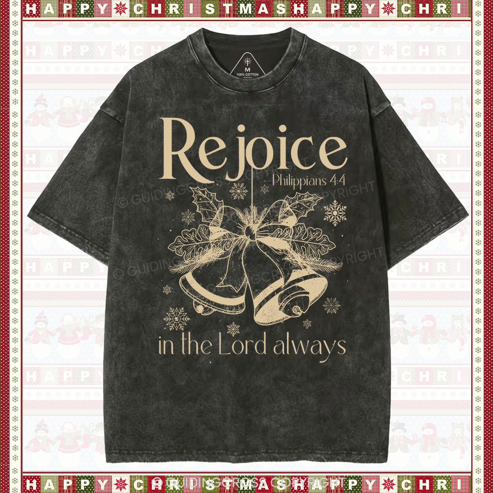 Rejioce Christian Washed T-Shirt