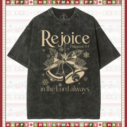 Rejioce Christian Washed T-Shirt