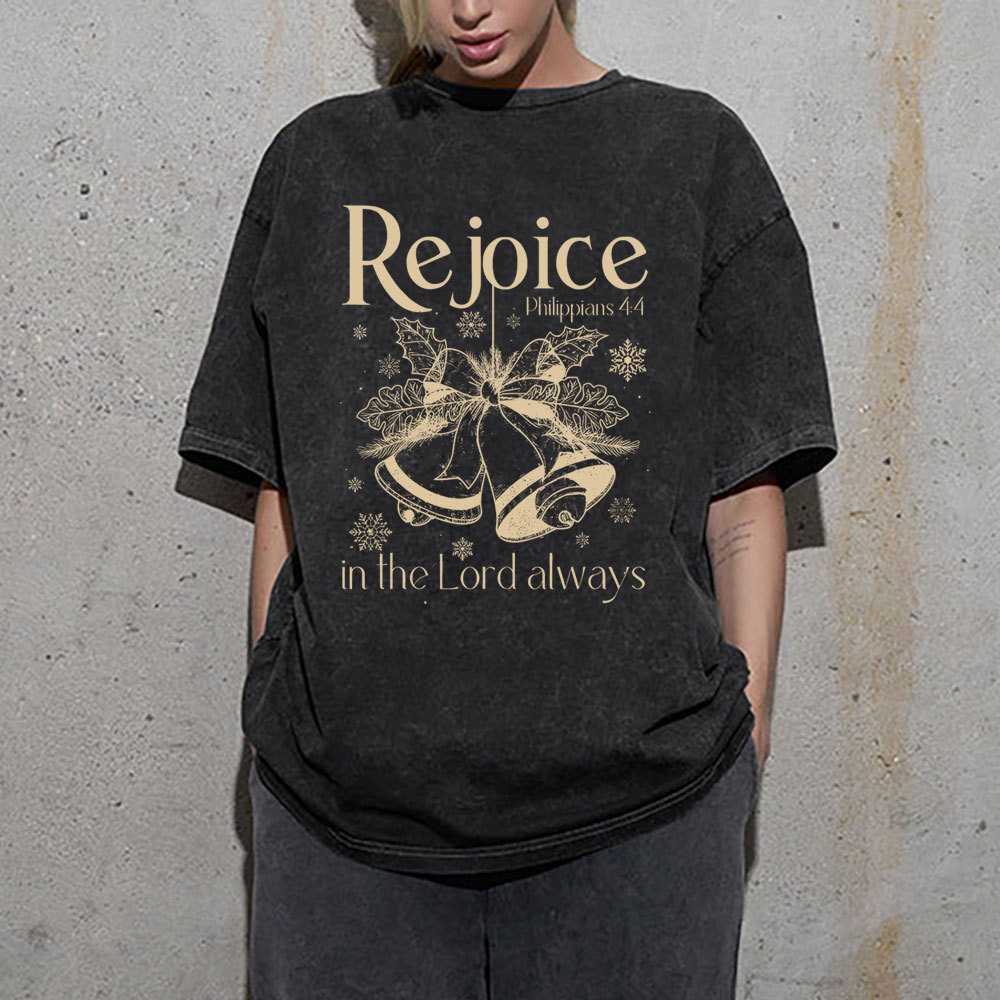 Rejioce Christian Washed T-Shirt
