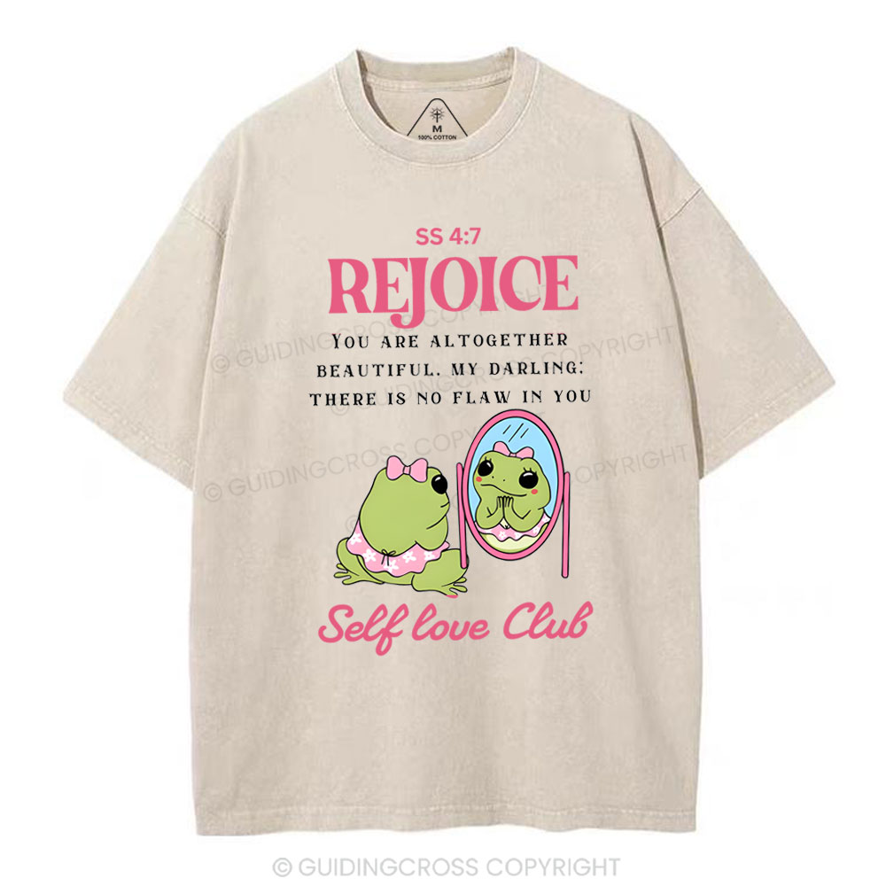 Rejoice Christian Washed T-Shirt
