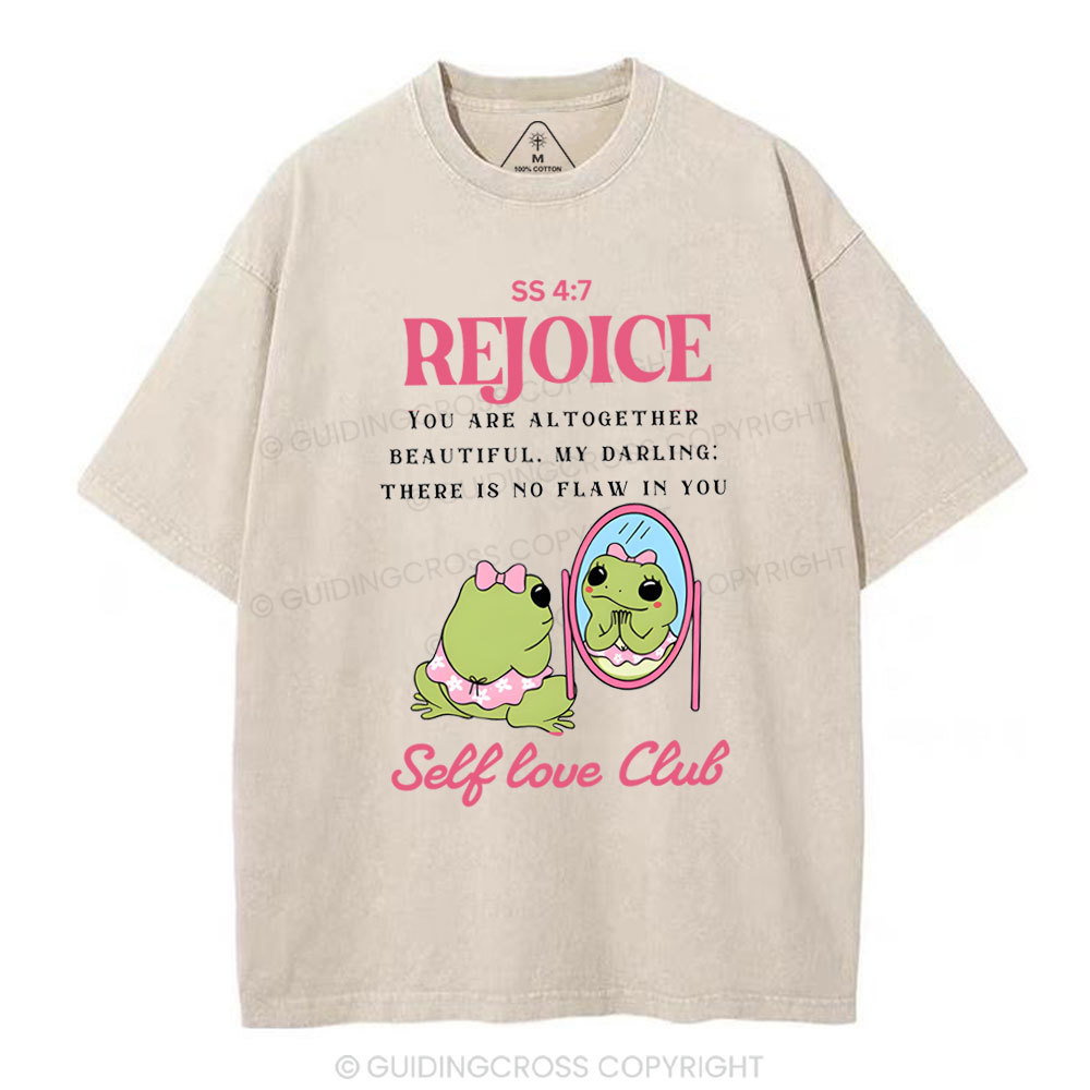 Rejoice Christian Washed T-Shirt
