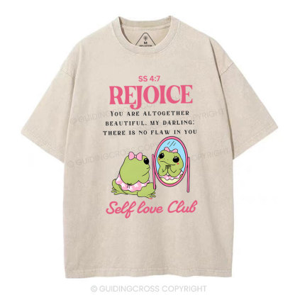 Rejoice Christian Washed T-Shirt