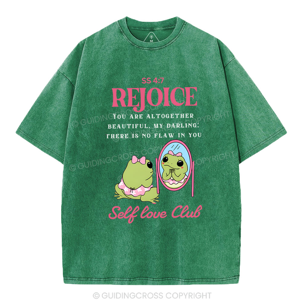 Rejoice Christian Washed T-Shirt