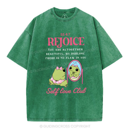 Rejoice Christian Washed T-Shirt
