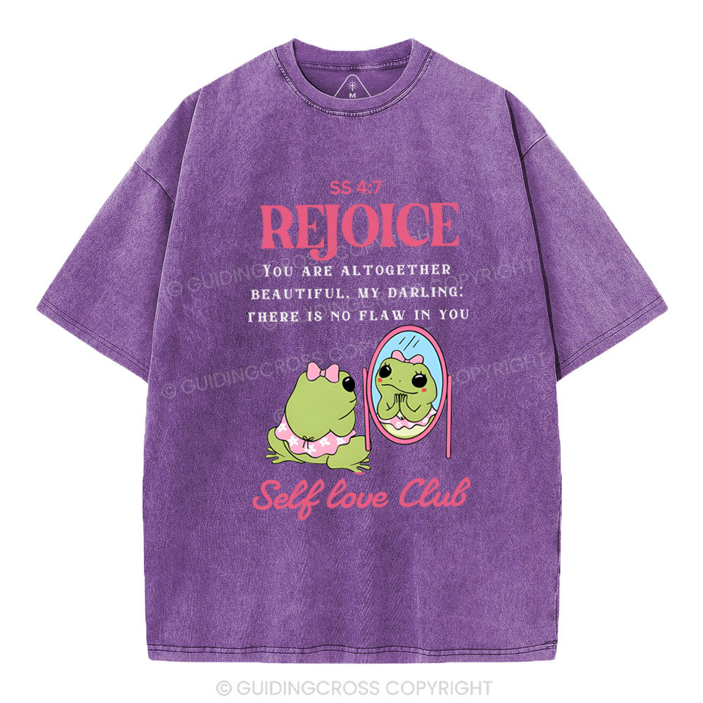 Rejoice Christian Washed T-Shirt