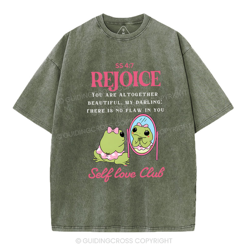 Rejoice Christian Washed T-Shirt