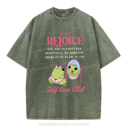 Rejoice Christian Washed T-Shirt