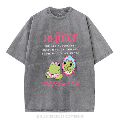 Rejoice Christian Washed T-Shirt