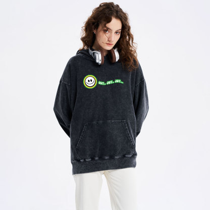 Rejoice In The Lord Christian Washed Hoodie