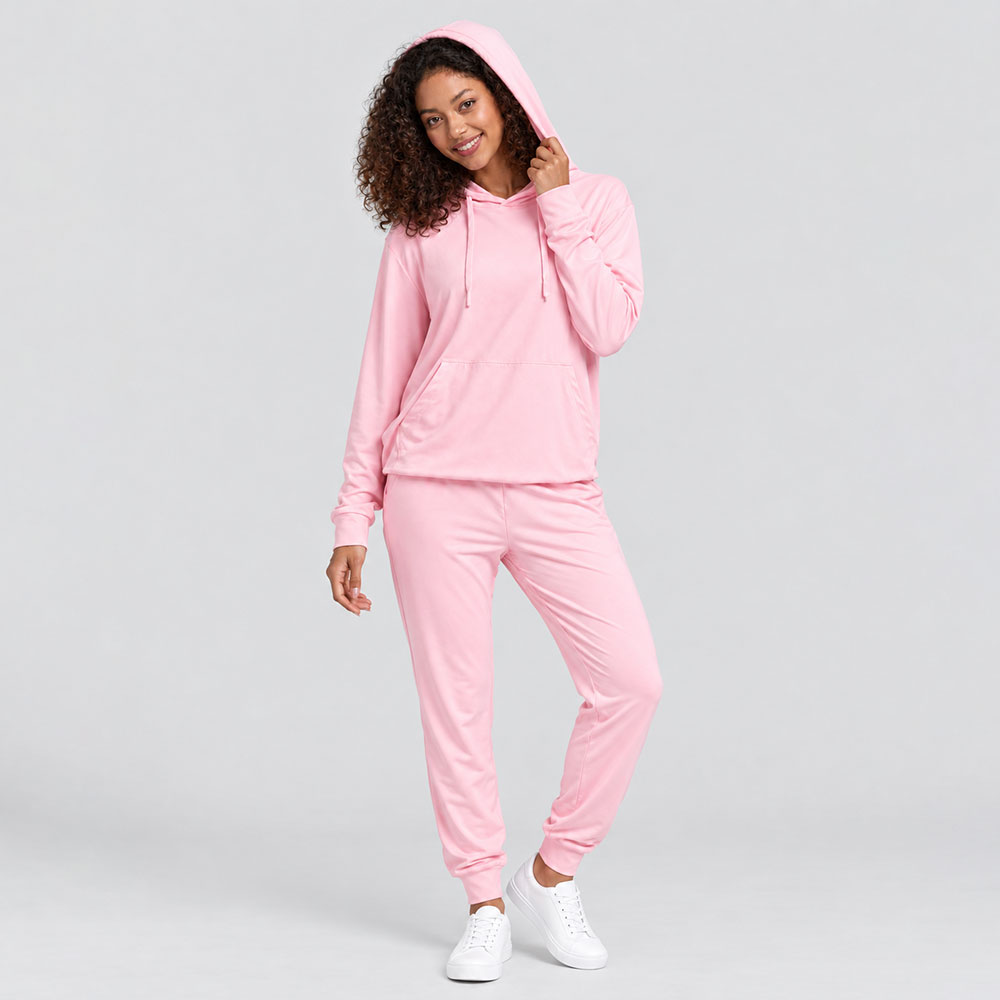 Relax Fit Unisex Lightweight Hoodie Set
