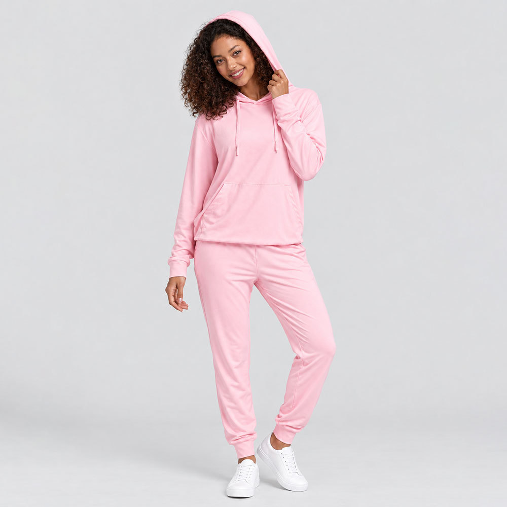 Relax Fit Unisex Lightweight Hoodie Set