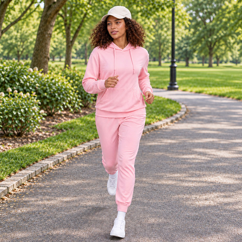 Relax Fit Unisex Lightweight Hoodie Set