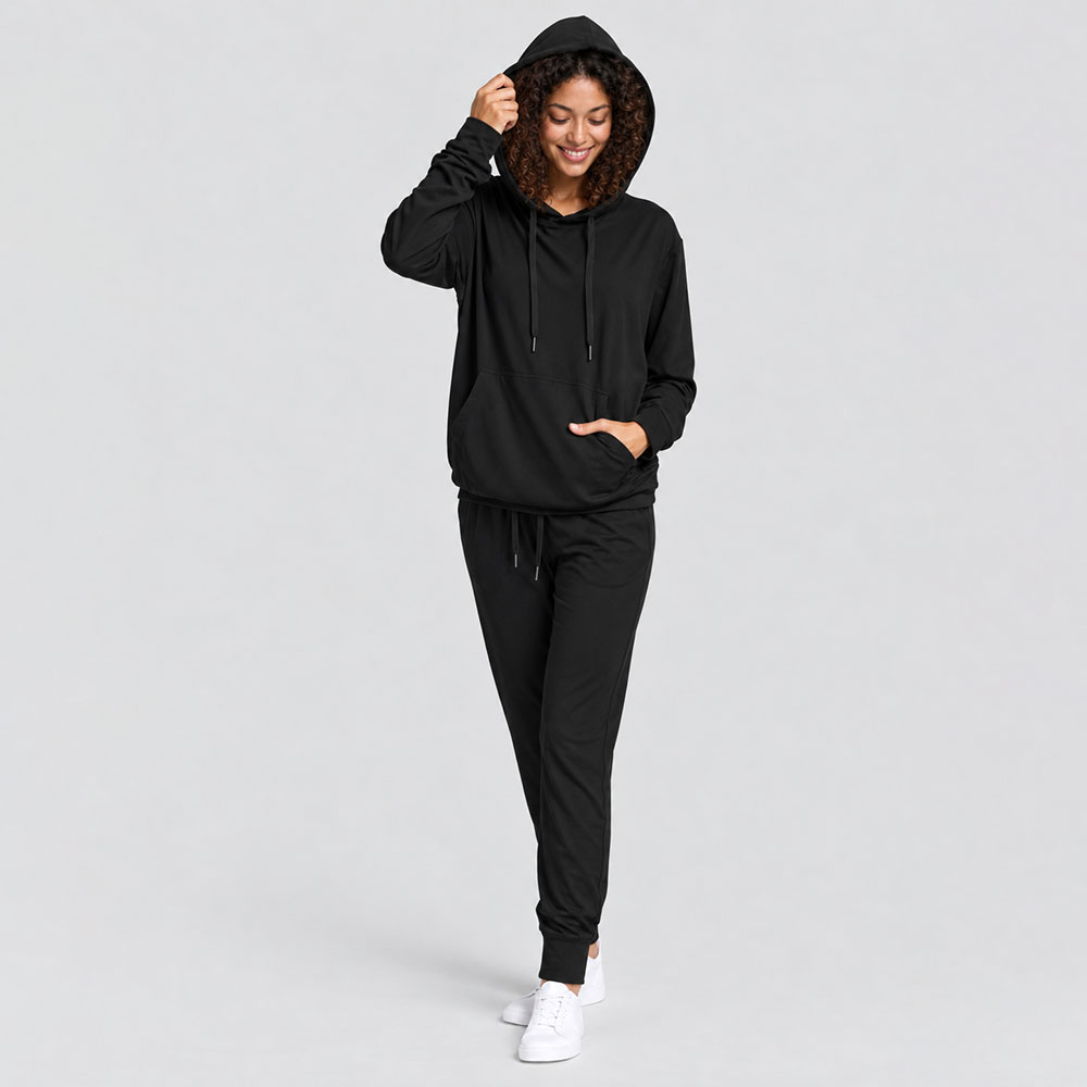 Relax Fit Unisex Lightweight Hoodie Set