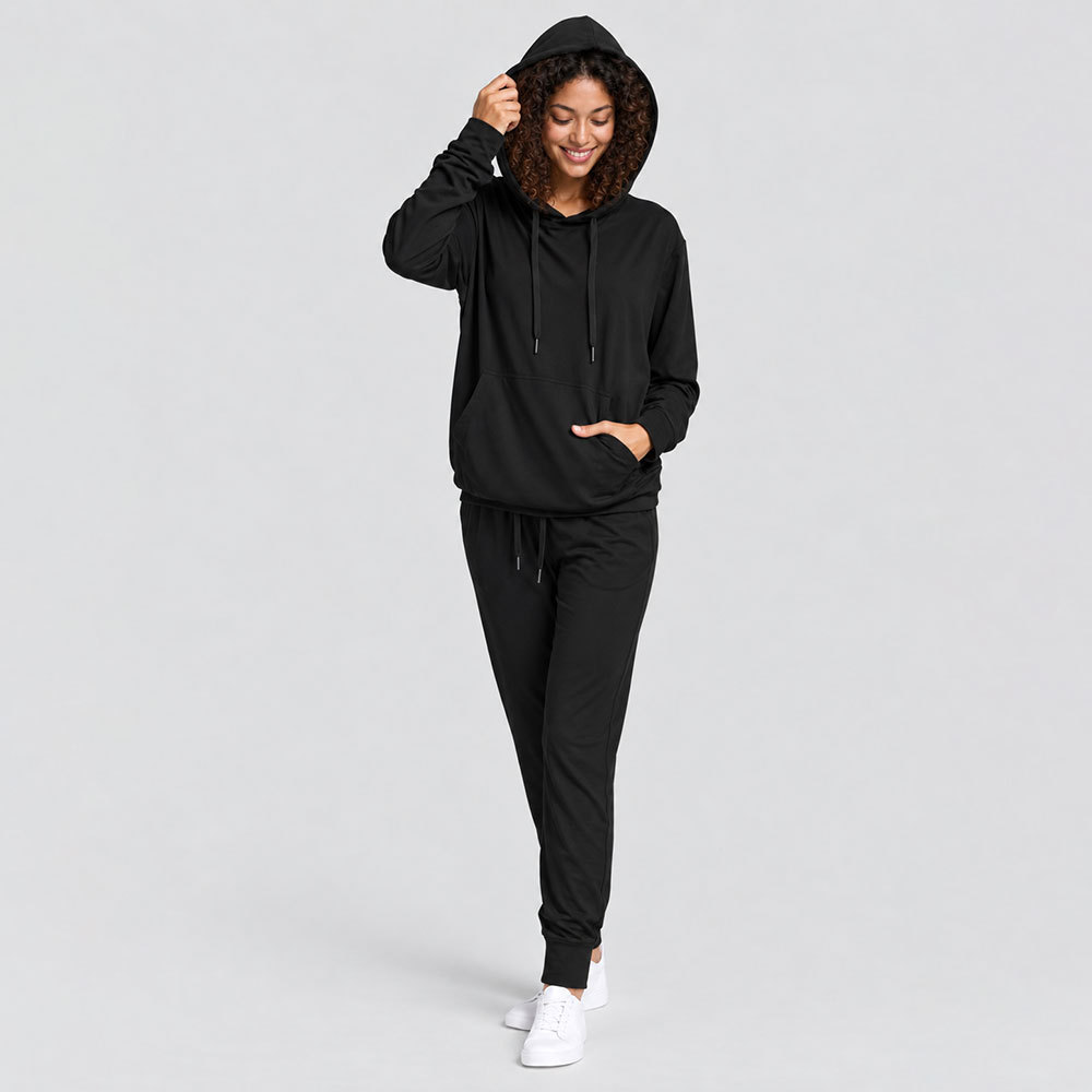 Relax Fit Unisex Lightweight Hoodie Set