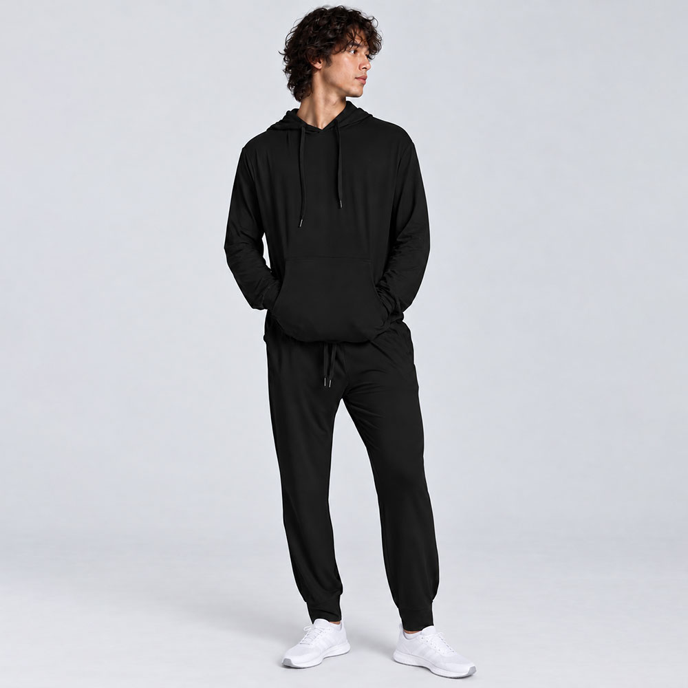Relax Fit Unisex Lightweight Hoodie Set